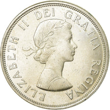 Coin, Canada, Elizabeth II, Dollar, 1964, Royal Canadian Mint, Ottawa