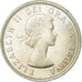 Coin, Canada, Elizabeth II, Dollar, 1964, Royal Canadian Mint, Ottawa