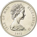 Moneta, Wyspa Man, Elizabeth II, 25 Pence, 1972, AU(55-58), Miedź-Nikiel, KM:25