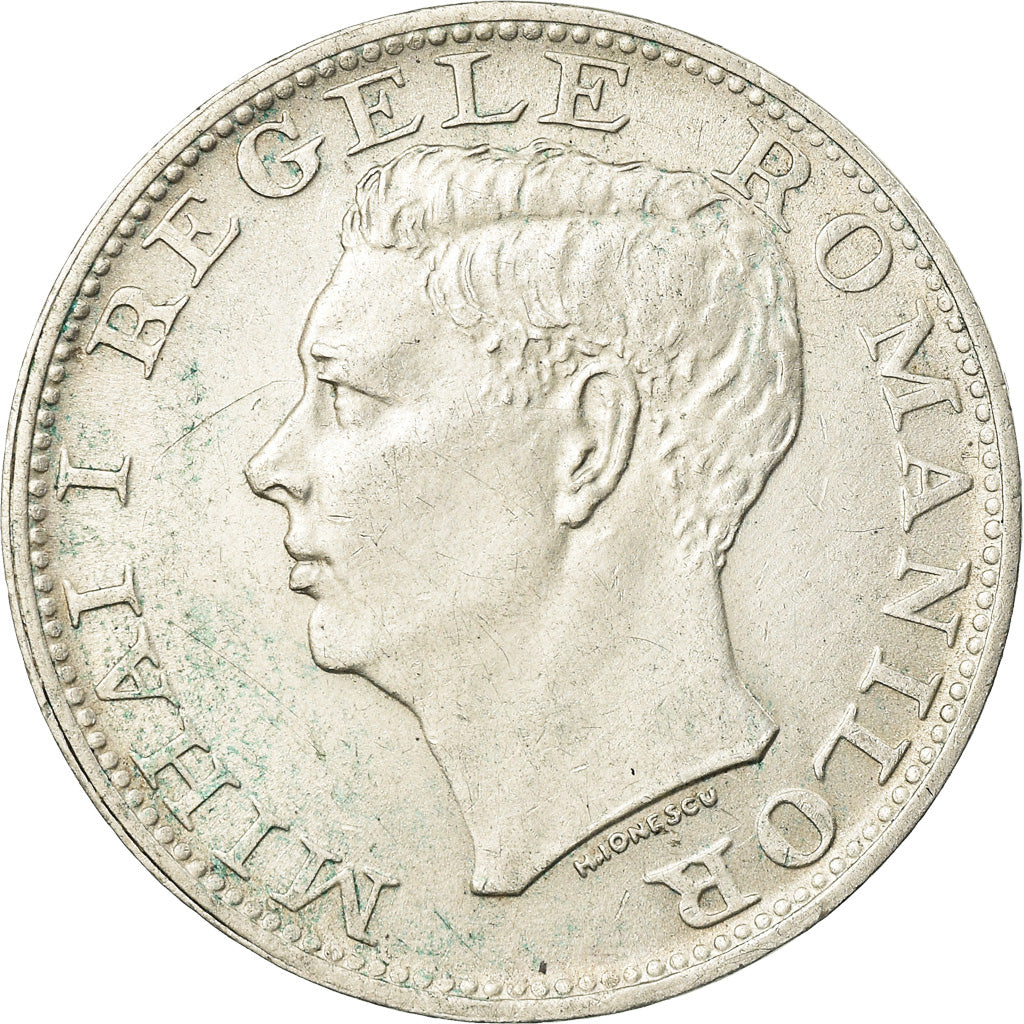 Coin, Romania, Mihai I, 500 Lei, 1944, EF(40-45), Silver, KM:65