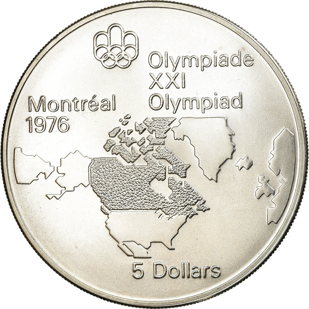 Coin, Canada, Elizabeth II, 5 Dollars, 1973, Royal Canadian Mint, Ottawa