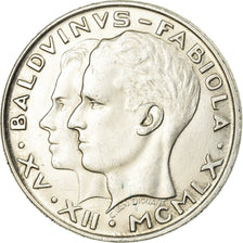 Coin, Belgium, 50 Francs, 50 Frank, 1960, Brussels, AU(55-58), Silver, KM:152.1