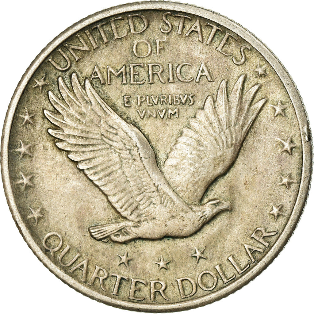 Coin, United States, Standing Liberty Quarter, Quarter, 1917, U.S. Mint