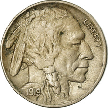 Münze, Vereinigte Staaten, Buffalo Nickel, 5 Cents, 1919, U.S. Mint
