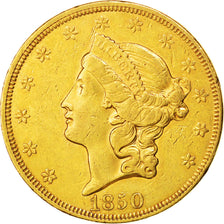 United States, Liberty Head, 20 Dollars, 1850, Philadelphia, KM #74.1,...