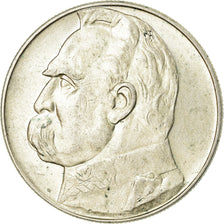 Coin, Poland, 10 Zlotych, 1937, Warsaw, EF(40-45), Silver, KM:29