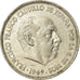 Moneda, España, Caudillo and regent, 5 Pesetas, 1949, MBC, Níquel, KM:778