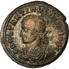 Coin, Constantine II, Nummus, 324, Thessalonica, EF(40-45), Copper, RIC:122