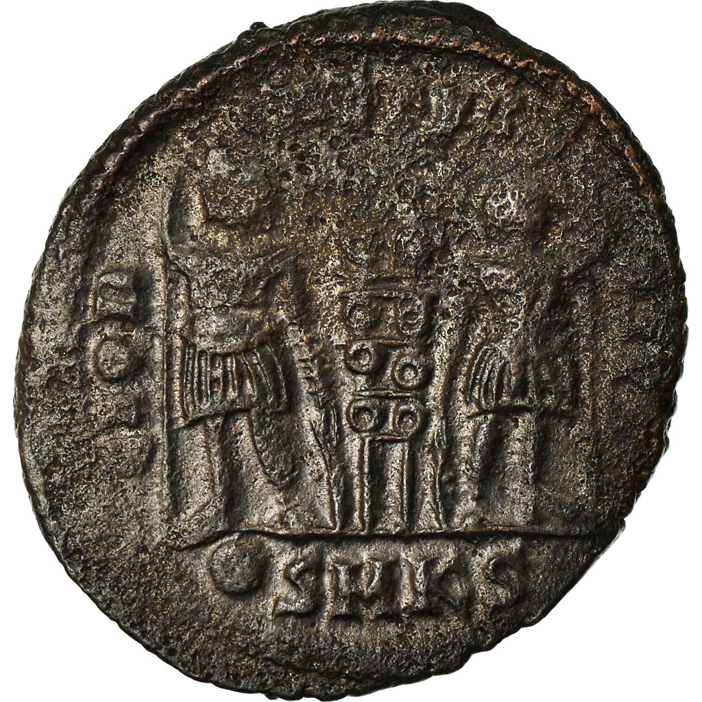 Coin, Constantius II, Nummus, 330-333, Kyzikos, EF(40-45), Copper