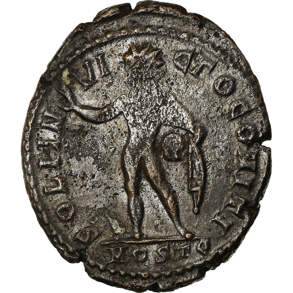 Moneta, Licinius I, Nummus, 312-313, Ostia, EF(40-45), Miedź, RIC:82b