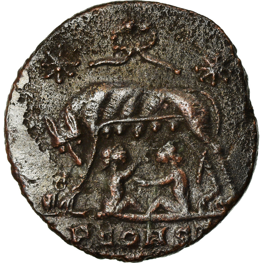 Coin, City Commemoratives, Nummus, 332, Constantinople, EF(40-45), Copper