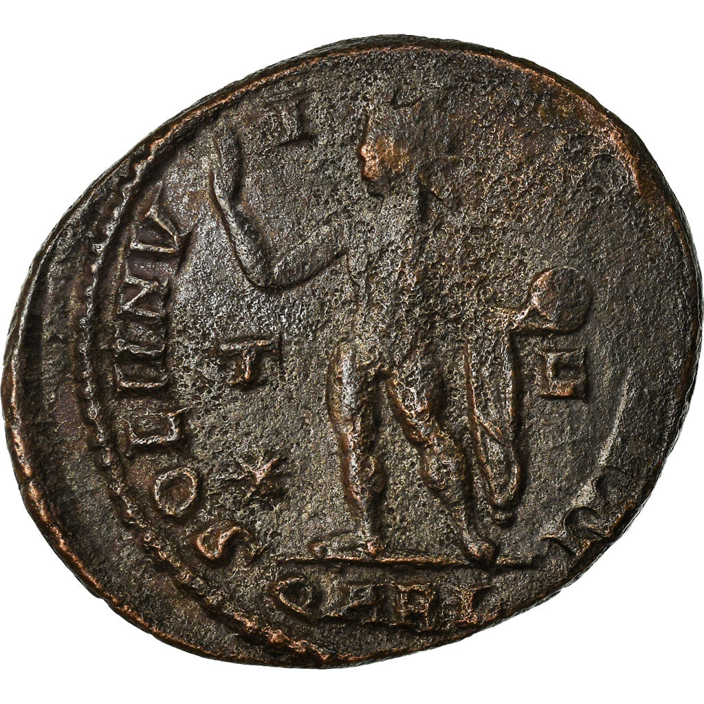 Moneta, Constantine I, Nummus, 316, Arles, VF(30-35), Miedź, RIC:80