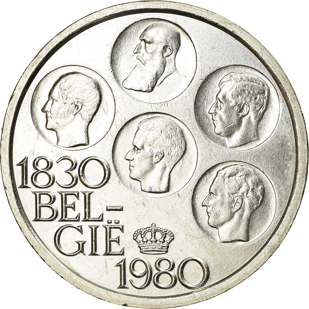 Monnaie, Belgique, 500 Francs, 500 Frank, 1980, Bruxelles, TTB+, Argent, KM:162a