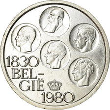 Monnaie, Belgique, 500 Francs, 500 Frank, 1980, Bruxelles, TTB+, Argent, KM:162a