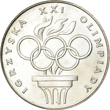 Coin, Poland, 200 Zlotych, 1976, Warsaw, AU(50-53), Silver, KM:86
