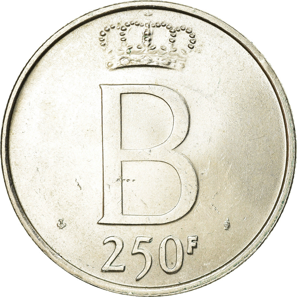 Coin, Belgium, 250 Francs, 250 Frank, 1976, Brussels, AU(50-53), Silver