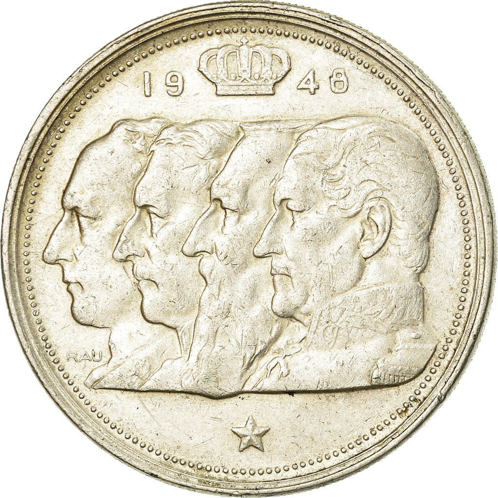 Coin, Belgium, 100 Francs, 100 Frank, 1948, VF(30-35), Silver, KM:138.1