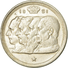 Coin, Belgium, 100 Francs, 100 Frank, 1951, VF(30-35), Silver, KM:139.1