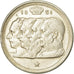 Coin, Belgium, 100 Francs, 100 Frank, 1951, VF(30-35), Silver, KM:139.1