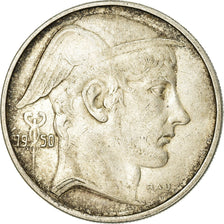 Munten, België, 20 Francs, 20 Frank, 1950, FR+, Zilver, KM:140.1