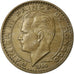Coin, Monaco, Rainier III, 100 Francs, Cent, 1950, AU(50-53), Copper-nickel