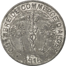 Algeria, 10 Centimes, 1916, AU(50-53), Iron, Elie #10.2, 4.99