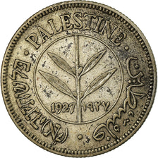 Coin, Palestine, 50 Mils, 1927, VF(30-35), Silver, KM:6
