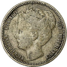 Coin, Netherlands, Wilhelmina I, 25 Cents, 1901, VF(20-25), Silver, KM:120.2
