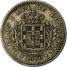 Monnaie, Portugal, Carlos I, 50 Reis, 1900, TTB, Copper-nickel, KM:545