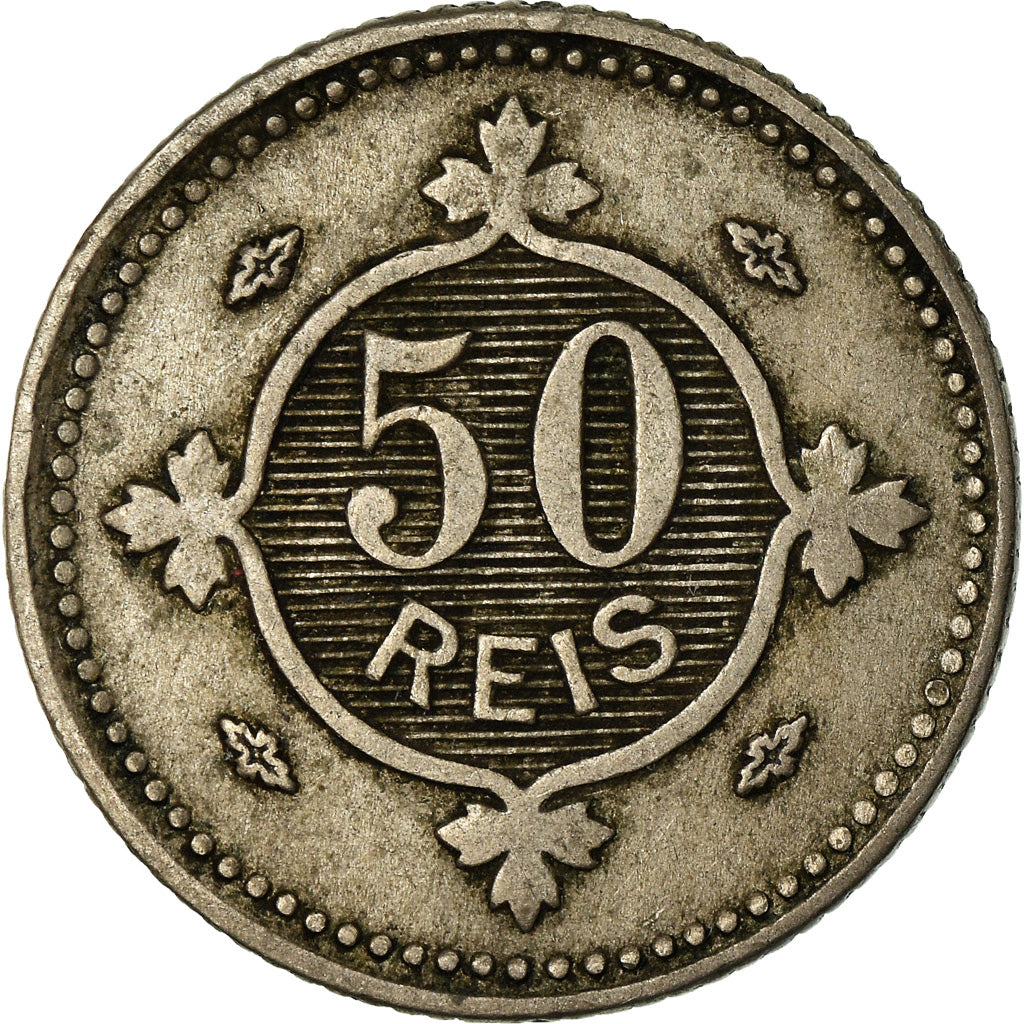 Monnaie, Portugal, Carlos I, 50 Reis, 1900, TTB, Copper-nickel, KM:545