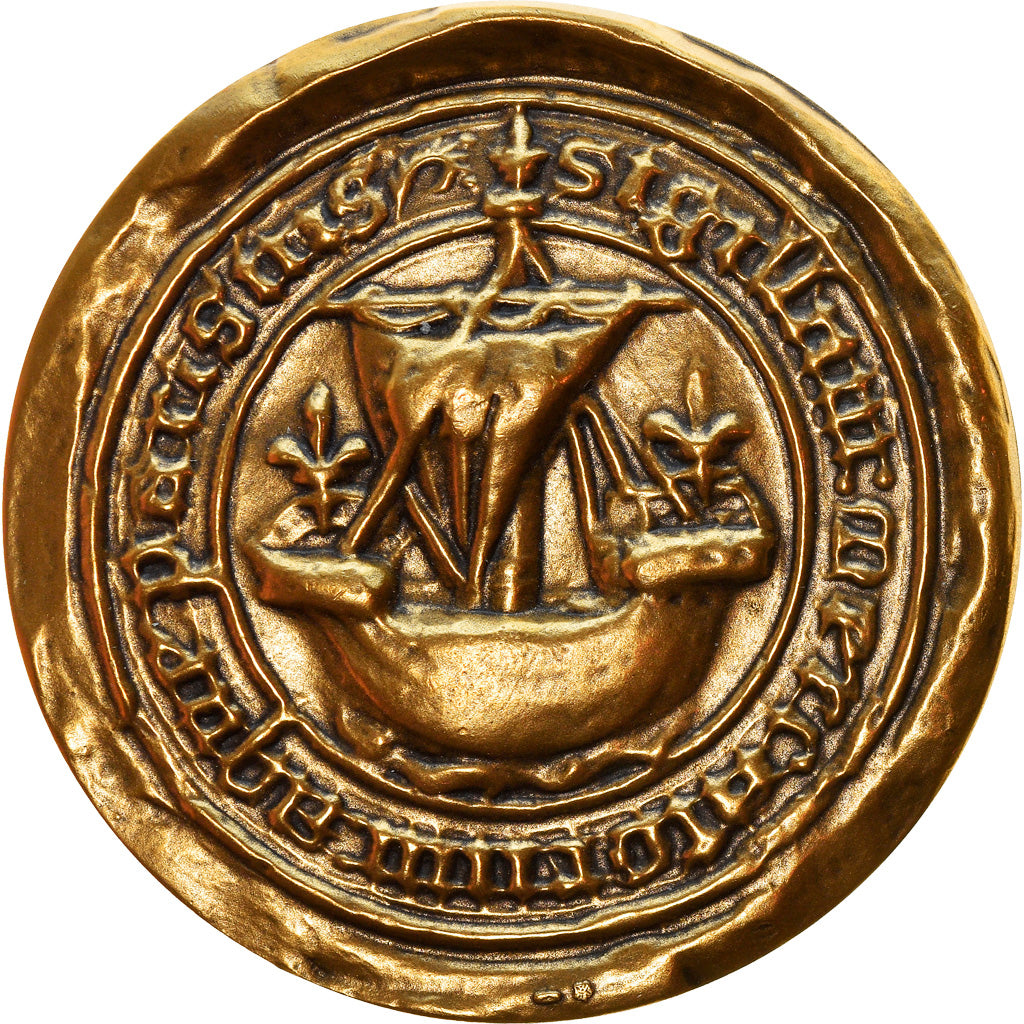 Francia, medaglia, Sceau des Marchands de la Ville de Paris, Business &