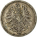 Coin, GERMANY - EMPIRE, Wilhelm I, Mark, 1885, Berlin, VF(30-35), Silver, KM:7
