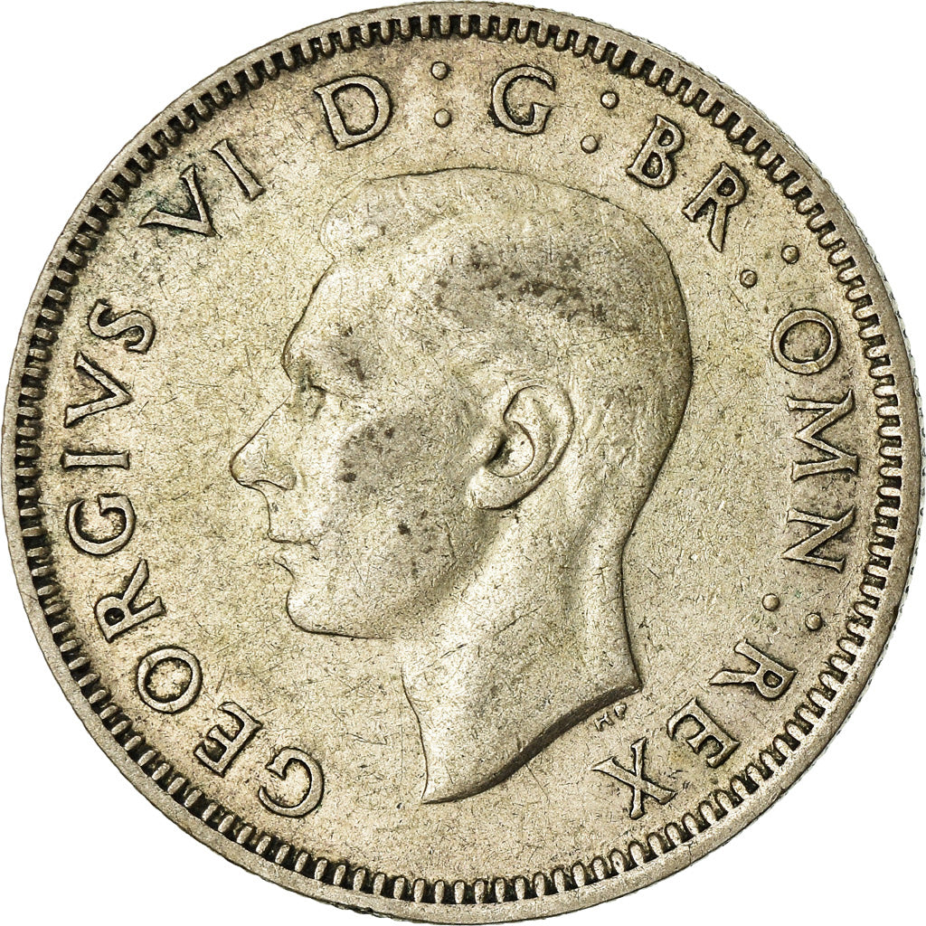 Coin, Great Britain, George VI, Shilling, 1943, EF(40-45), Silver, KM:854