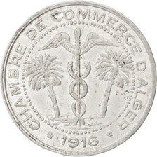 Algeria, 5 Centimes, 1916, EF(40-45), Aluminium, Elie #10.3, 1.20