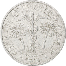 Moneda, Algeria, 5 Centimes, 1916, MBC, Aluminio, Elie:10.3