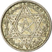 Coin, Morocco, Mohammed V, 100 Francs, 1953, Paris, EF(40-45), Silver, KM:52