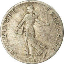 Monnaie, France, Semeuse, 50 Centimes, 1909, Paris, TB+, Argent, KM:854