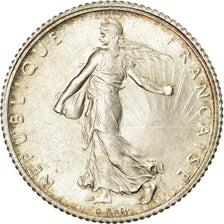 Coin, France, Semeuse, Franc, 1920, Paris, MS(63), Silver, KM:844.1, Gadoury:467