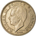 Coin, Monaco, Rainier III, 100 Francs, Cent, 1950, AU(50-53), Copper-nickel