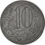 Monnaie, Algeria, 10 Centimes, 1917, TTB, Zinc, Elie:10.6