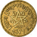 Moneta, Maroko, Mohammed V, 10 Francs, AH 1371/1952, Paris, AU(50-53)