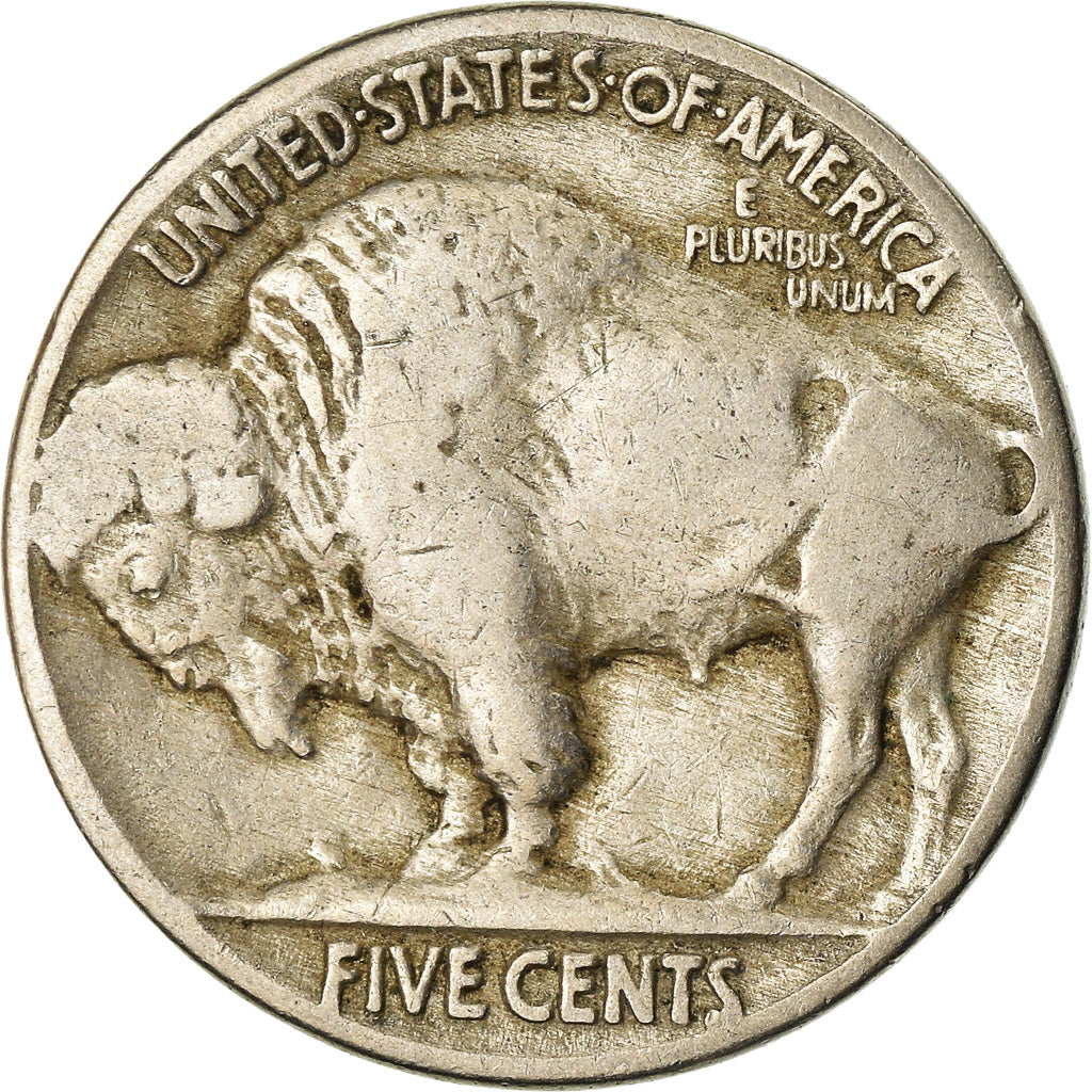 Monnaie, États-Unis, Buffalo Nickel, 5 Cents, 1935, U.S. Mint, Philadelphie