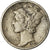 Monnaie, États-Unis, Mercury Dime, Dime, 1942, U.S. Mint, Denver, TB+, Argent