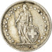 Coin, Switzerland, 1/2 Franc, 1958, Bern, AU(50-53), Silver, KM:23