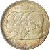 Coin, Belgium, 100 Francs, 100 Frank, 1951, EF(40-45), Silver, KM:139.1