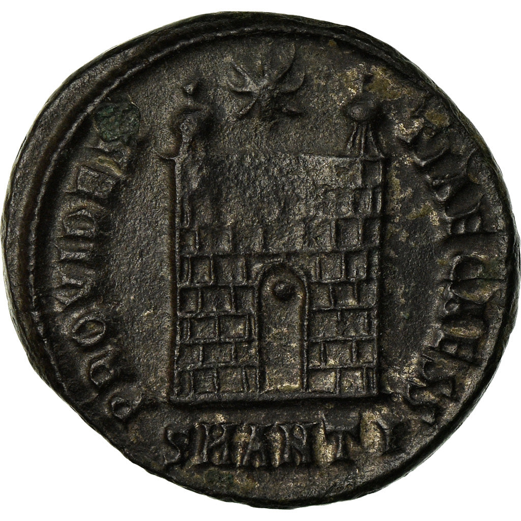 Moneta, Constantine II, Nummus, 325-326, Antioch, AU(50-53), Miedź, RIC:73