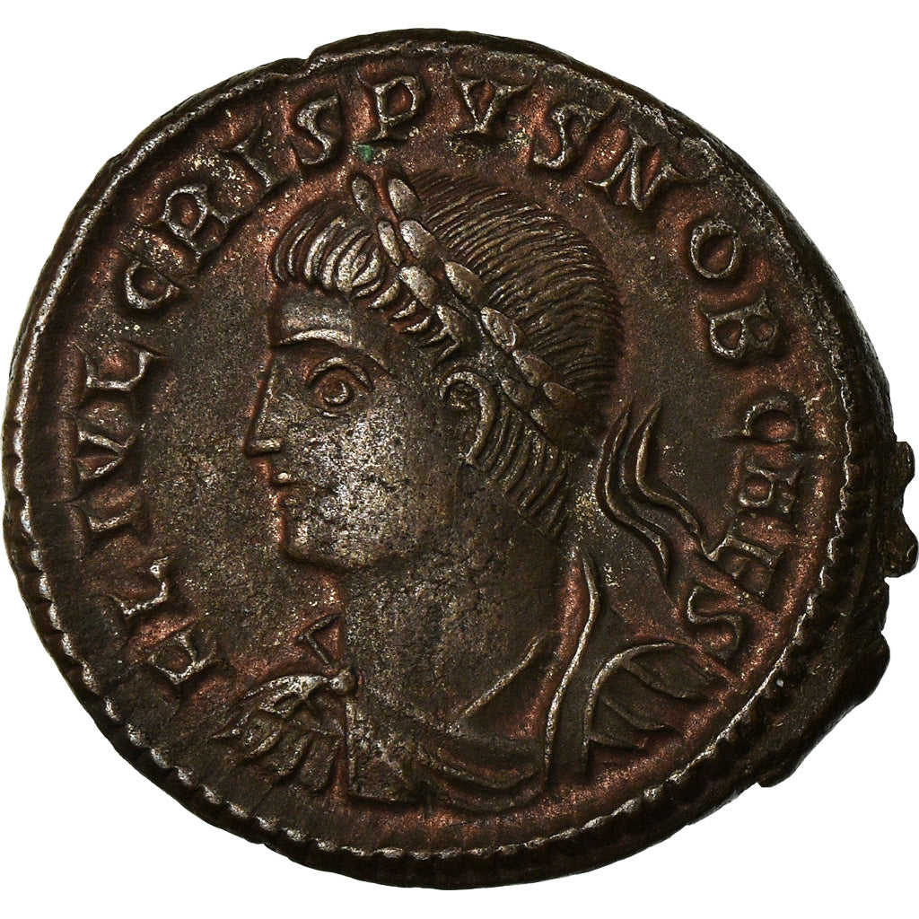 Moneda, Crispus, Nummus, 325-326, Nicomedia, EBC, Cobre, RIC:91