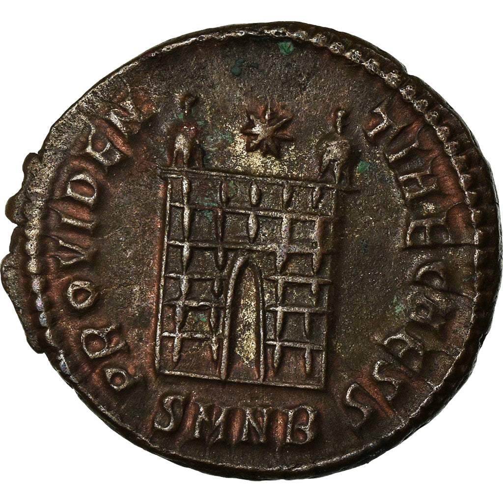 Moneda, Crispus, Nummus, 325-326, Nicomedia, EBC, Cobre, RIC:91