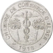 Algérie, Alger, Chambre de Commerce, 10 Centimes 1918, Elie 10.10