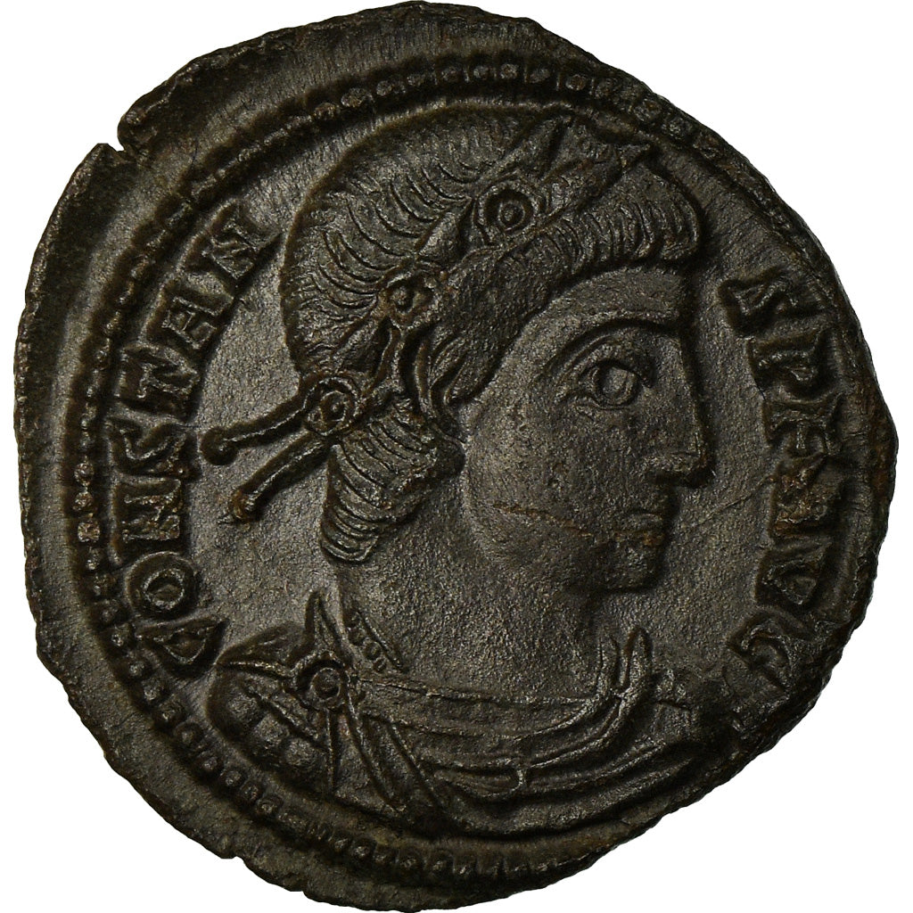 Moneta, Constans, Centenionalis, 337-340, Siscia, MS(63), Miedź, RIC:88